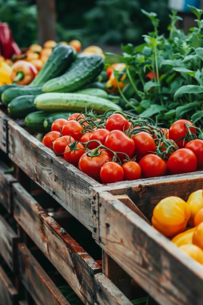 collecte de fruit et légumes